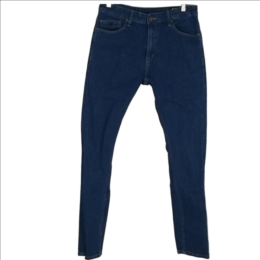 Res Denim High Rise Rail Skinny Jeans